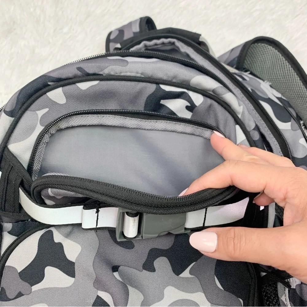 Pottery Barn Kids‎ Camouflage Gray and Black Backpack